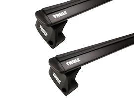 Suport pentru plafon Thule cu EVO WingBar Black Peugeot 508 SW 5-dr Estate cu șarpante integrate pentru plafon 11-18