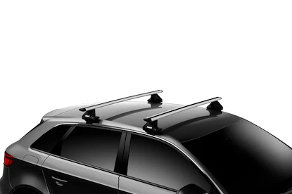 Suport pentru plafon Thule cu EVO WingBar Mitsubishi L200 Double Cab (KB4T) 4-dr Pickup cu acoperișul gol 05-15