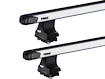 Suport pentru plafon Thule cu SlideBar Dodge Dakota 4-dr Double-cab cu acoperișul gol 05-21