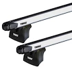 Suport pentru plafon Thule cu SlideBar Skoda Octavia (Mk. I) 4-dr Sedan cu puncte fixe 00-04