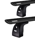 Suport pentru plafon Thule cu WingBar Black Opel Corsa C 3-dr Hatchback cu puncte fixe 04-06
