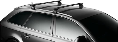 Suport pentru plafon Thule cu WingBar Black Opel Corsa E 3-dr Hatchback cu puncte fixe 15-19