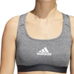 Sutien pentru femei adidas  PWR Mid-Support Dark Grey Heather
