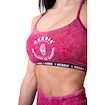Sutien pentru femei Nebbia NEBBIA x OLYMPIA Washed Open Back Sports Bra LEGACY 779 red