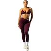 Sutien pentru femei Nebbia STRONG BEAUTY Medium-Support Sports Bra TWIST-KNOT 423 dark red