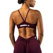 Sutien pentru femei Nebbia STRONG BEAUTY Medium-Support Sports Bra TWIST-KNOT 423 dark red