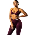 Sutien pentru femei Nebbia STRONG BEAUTY Medium-Support Sports Bra TWIST-KNOT 423 dark red