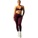 Sutien pentru femei Nebbia STRONG BEAUTY Medium-Support Sports Bra TWIST-KNOT 423 dark red