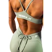Sutien pentru femei Nebbia STRONG BEAUTY Medium-Support Sports Bra TWIST-KNOT 423 light green