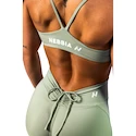 Sutien pentru femei Nebbia STRONG BEAUTY Medium-Support Sports Bra TWIST-KNOT 423 light green