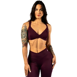 Sutien pentru femei Nebbia STRONG BEAUTY Sports Bra 424 dark red