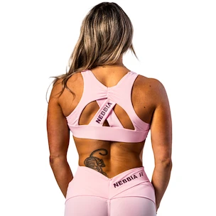 Sutien pentru femei Nebbia STRONG BEAUTY Sports Bra 424 pink