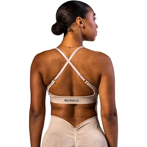 Sutien pentru femei Nebbia TOTALLY SEAMLESS Medium-Support Sports Bra 305 cream