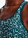 Sutien pentru femei Under Armour  Crossback Mid Print-GRN