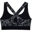 Sutien pentru femei Under Armour  Mid Crossback Printed Black