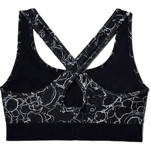 Sutien pentru femei Under Armour  Mid Crossback Printed Black  XS
