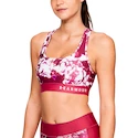 Sutien pentru femei Under Armour  Mid Crossback Printed Pink  XS
