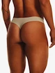 Tanga pentru femei Under Armour  PS Thong 3Pack Brown