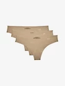 Tanga pentru femei Under Armour  PS Thong 3Pack Brown