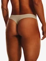 Tanga pentru femei Under Armour  PS Thong 3Pack Brown