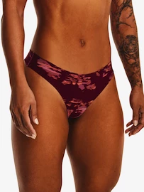 Tanga pentru femei Under Armour PS Thong 3Pack Print-PNK
