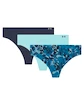 Tanga pentru femei Under Armour Pure Stretch NS Nov THONG 3Pack Blue