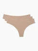 Tanga pentru femei Under Armour  Tanga PS Thong 3Pack -BRN
