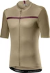 Tricou de ciclism pentru bărbați Castelli  Unlimited Jersey Dark Sand/Bordeaux L