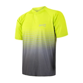 Tricou de ciclism pentru bărbați Sensor Cyklo Brave Neon Yellow