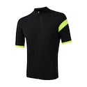 Tricou de ciclism pentru bărbați Sensor  Cyklo Classic Black/Neon Yellow S