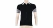 Tricou de ciclism pentru bărbați Sensor  Cyklo Race Black/White