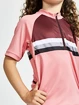 Tricou de ciclism pentru copii Craft Keep WARM Bike Junior pink