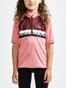 Tricou de ciclism pentru copii Craft Keep WARM Bike Junior pink