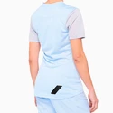 Tricou de ciclism pentru femei 100%  Ridecamp blue
