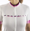 Tricou de ciclism pentru femei Castelli  Gradient Jersey Ivory