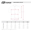Tricou de ciclism pentru femei Force  Force Dash Lady blue