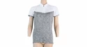 Tricou de ciclism pentru femei Sensor  Cyklo Motion Grey/White