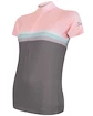 Tricou de ciclism pentru femei Sensor  Cyklo Summer Stripe Grey/Pink XL