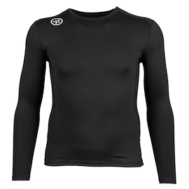 Tricou de compresie Warrior Compression LS Black Junior
