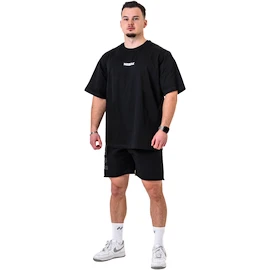 Tricou Nebbia GYM ESSENTIALS Oversized T-shirt 381 black
