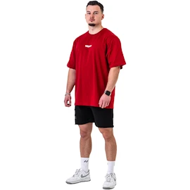 Tricou Nebbia GYM ESSENTIALS Oversized T-shirt 381 red