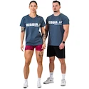 Tricou Nebbia GYM ESSENTIALS T-shirt 380 grey
