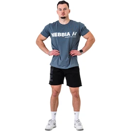 Tricou Nebbia GYM ESSENTIALS T-shirt 380 grey