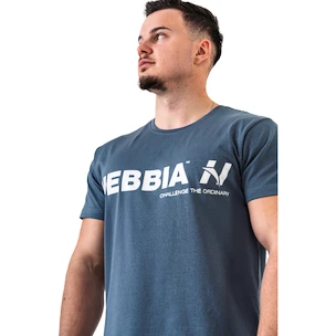 Tricou Nebbia GYM ESSENTIALS T-shirt 380 grey