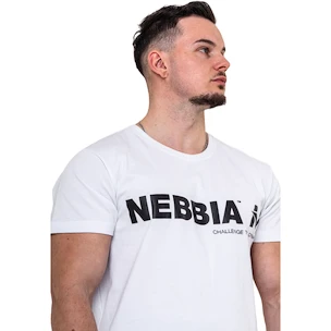 Tricou Nebbia GYM ESSENTIALS T-shirt 380 white