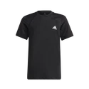 Tricou pentru băieți adidas Aeroready Graphic Tee Black