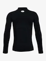 Tricou pentru băieți Under Armour ColdGear Mock LS-BLK