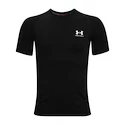 Tricou pentru băieți Under Armour HeatGear SS Black XS