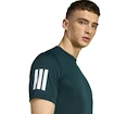 Tricou pentru bărbați adidas  Club Tennis Climacool 3-Stripes T-Shirt Aurora Ivy