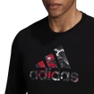 Tricou pentru bărbați adidas  Fast Graphic LS Tee Black